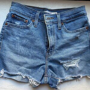 Levi's High Rise Shorts